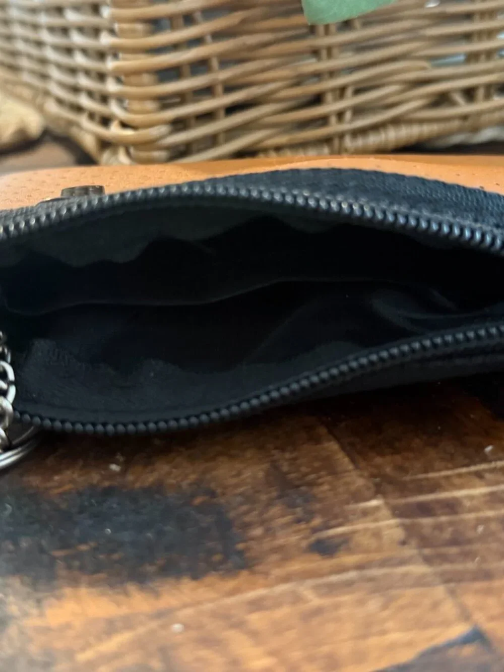 Haute Shore coin purse with key chain-NWOT